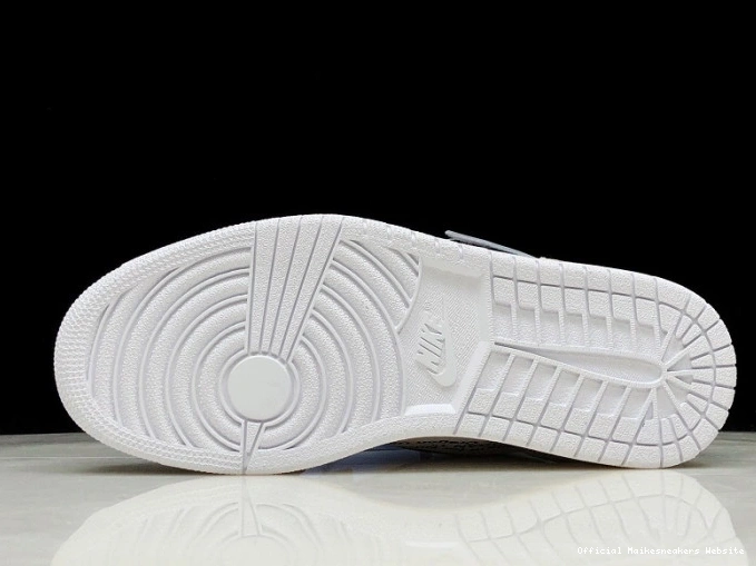 Official Maikesneakers Retro AQ0818-100 White Air High Off-White Jordan 1 0813